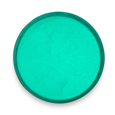 Blue and green glow in the dark epoxy powder pigment for resin crafts