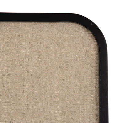 Hutton Wood Framed Fabric Pinboard by kateandlaurel - product image 3 for Resin Society