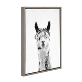 Sylvie Llama Framed Canvas by Simon Te Tai by kateandlaurel - product image 2 for Resin Society
