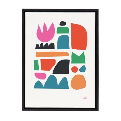 Sylvie Spring Framed Canvas by kateandlaurel - product image 9 for Resin Society
