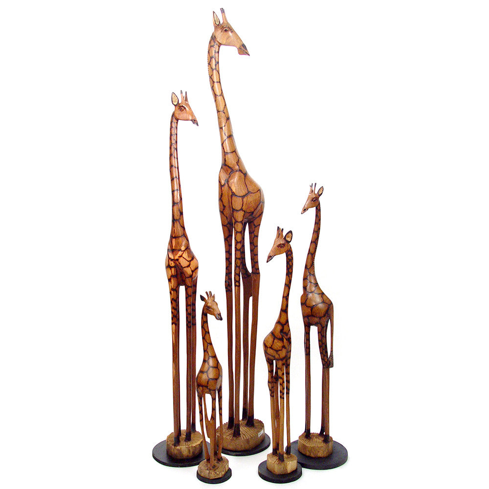 Olivewood Giraffe by Mbare Ltd - main product image for Resin Society