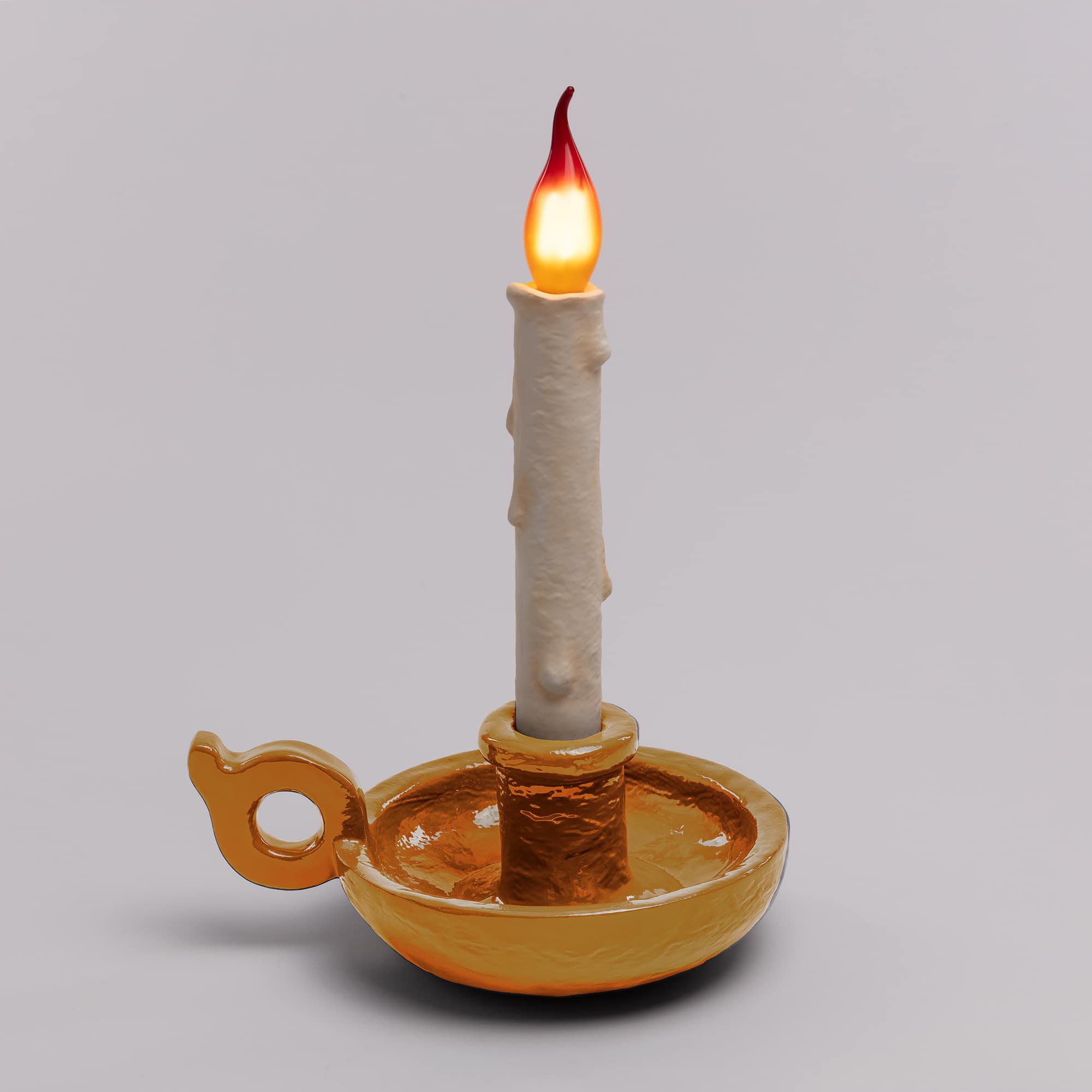 Bugia Lamp Gold detail image - Resin Society