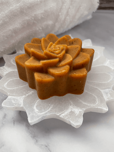 Golden Ritual Turmeric Infused Facial Soap by Sea Spray Soap - product image 4 for Resin Society