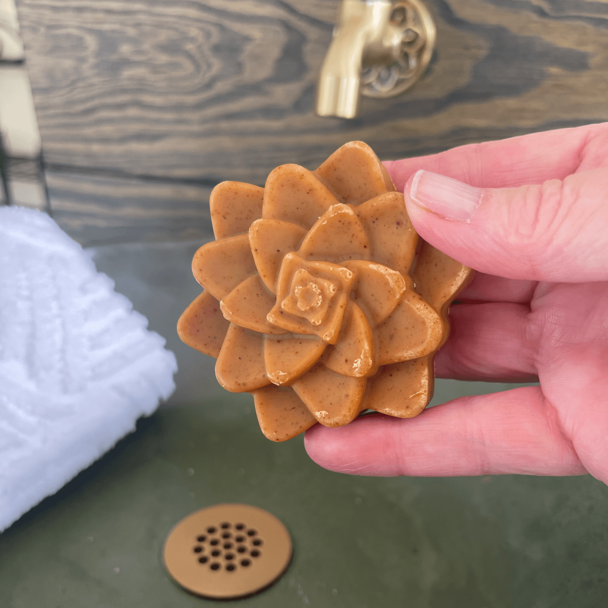 Golden Ritual Turmeric Infused Facial Soap by Sea Spray Soap - product image 9 for Resin Society