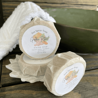 Golden Ritual Turmeric Infused Facial Soap by Sea Spray Soap - product image 11 for Resin Society