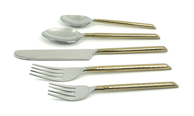 Vibhsa Golden Silverware Flatware set of 30 pieces by Vibhsa - product image 2 for Resin Society