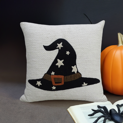 Halloween Decorative Throw Pillow 20" x 20" by Vibhsa