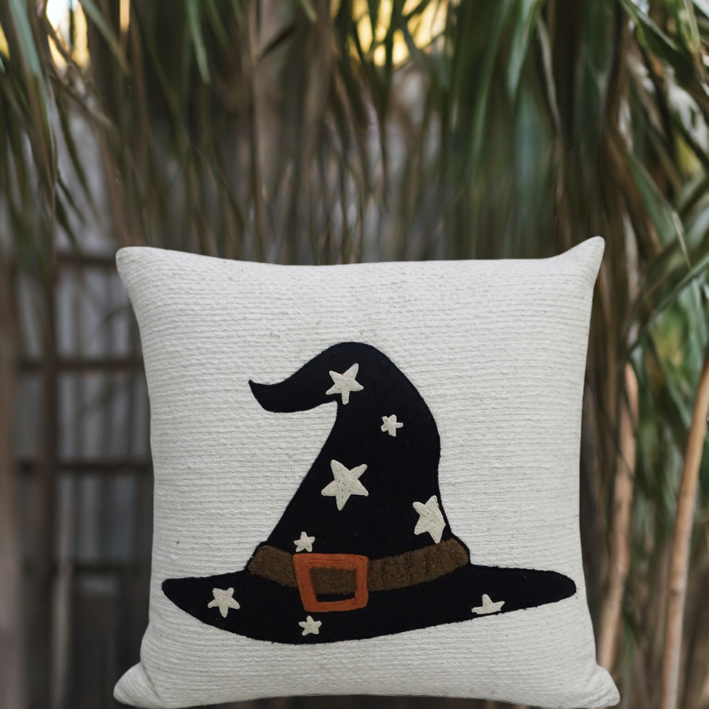 Halloween Decorative Throw Pillow 20" x 20" by Vibhsa
