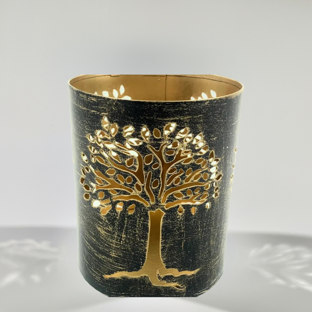 Tree Votive Candle Holder 4.4" by Vibhsa