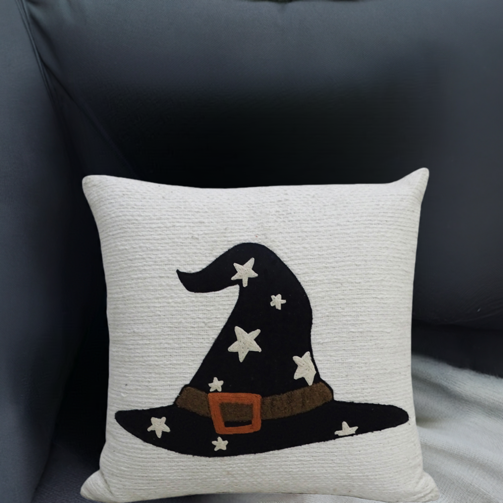 Halloween Decorative Throw Pillow 20" x 20" by Vibhsa