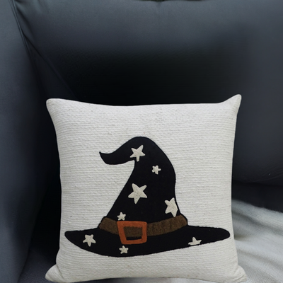 Halloween Decorative Throw Pillow 20" x 20" by Vibhsa