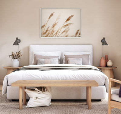 Sylvie Marsh Grass No 8 Framed Canvas by Crystal Lynn Collins