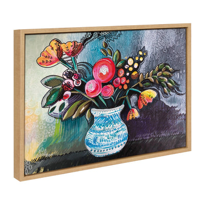 Sylvie Whimsy Still Life Framed Canvas by kateandlaurel - product image 2 for Resin Society