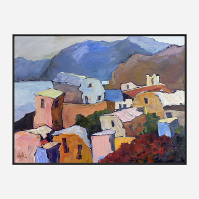 Greek Isles II Artist Enhanced Canvas Print by John Beard Collection - product image 5 for Resin Society