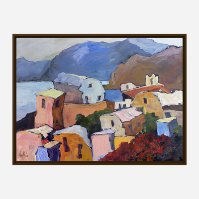 Greek Isles II Artist Enhanced Canvas Print by John Beard Collection - product image 7 for Resin Society