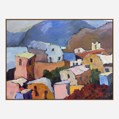 Greek Isles II Artist Enhanced Canvas Print by John Beard Collection - product image 8 for Resin Society