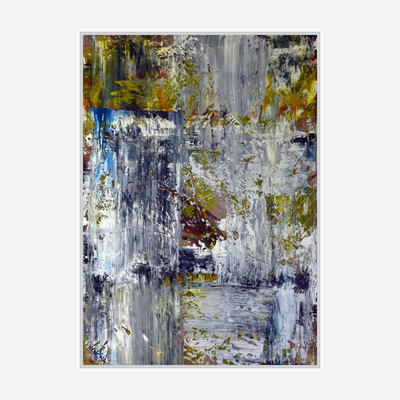 Grey and Green Artist Enhanced Canvas Print by John Beard Collection - product image 6 for Resin Society