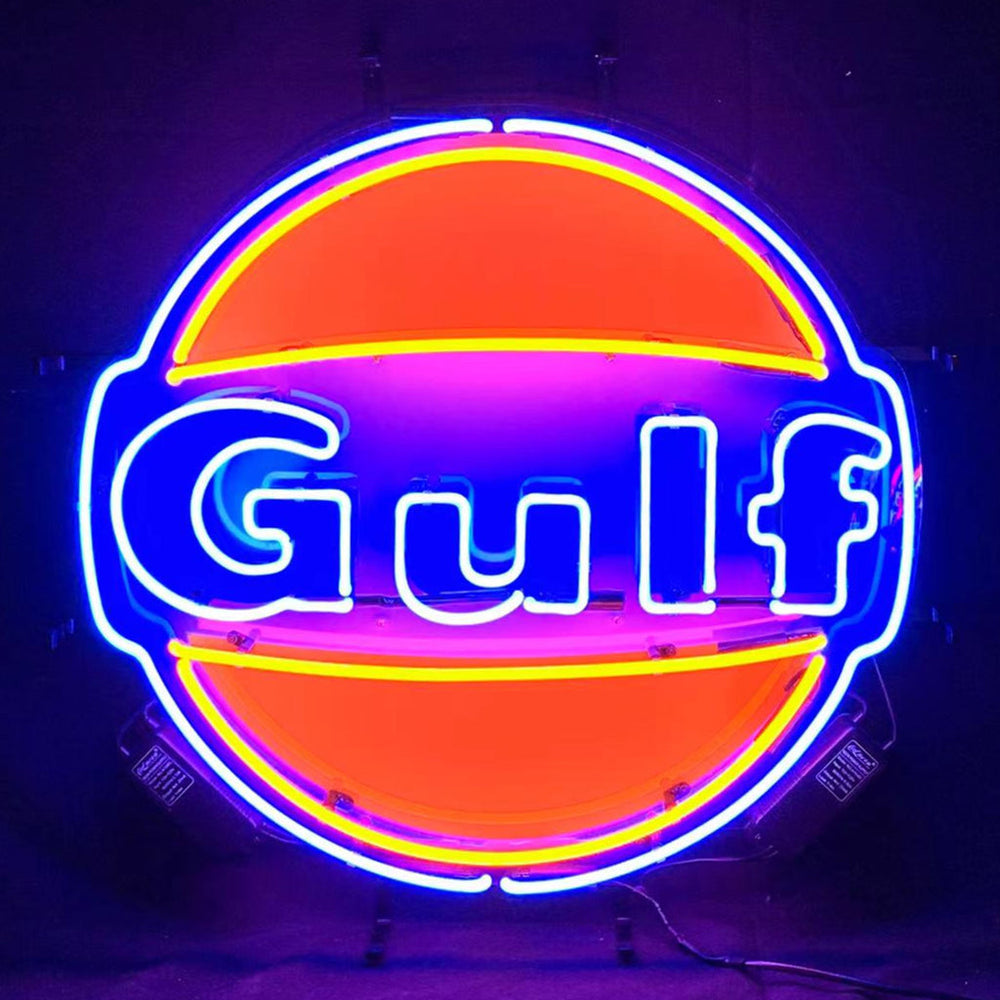 Gulf Gasoline Neon Signs Light by Neon Signs Land - main product image for Resin Society