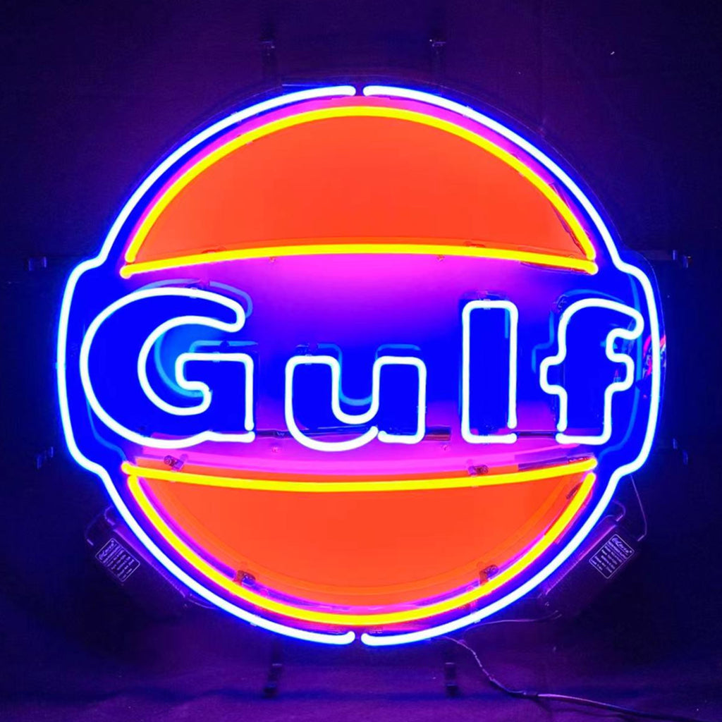 Gulf Gasoline Neon Signs Light by Neon Signs Land - main product image for Resin Society