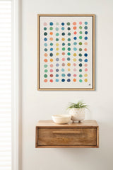 Sylvie Meditation 3 Framed Canvas by kateandlaurel - product image 5 for Resin Society