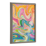 Blake Marble 27 Framed Printed Glass by kateandlaurel - product image 7 for Resin Society