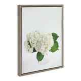 Sylvie Hydrangea Cluster Framed Canvas by kateandlaurel - product image 2 for Resin Society