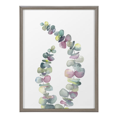 Blake Eucalyptus 2 Branches Framed Printed Glass by Emily Marie by kateandlaurel - product image 2 for Resin Society