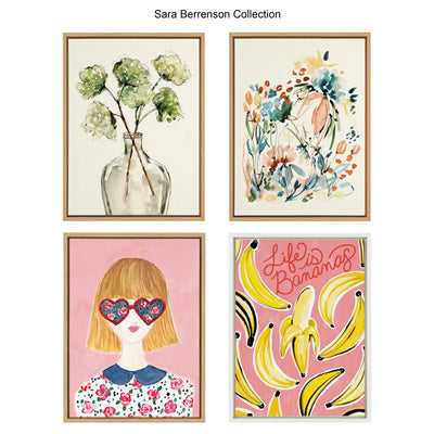 Sylvie Houseplants Framed Canvas by kateandlaurel - product image 6 for Resin Society