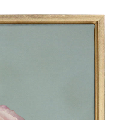 Sylvie Still Life Garden Roses Framed Canvas by kateandlaurel - product image 3 for Resin Society