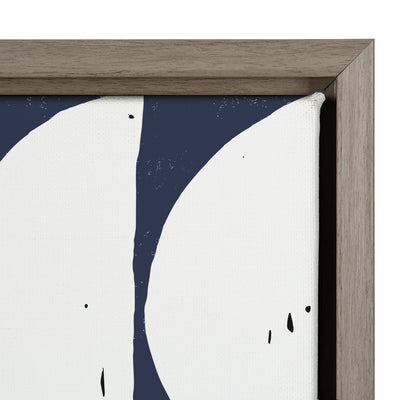 Sylvie Arches in Blue Framed Canvas by kateandlaurel - product image 3 for Resin Society