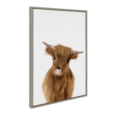 Sylvie Animal Studio Highland Framed Canvas by kateandlaurel - product image 10 for Resin Society