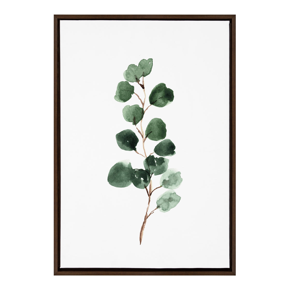 Sylvie Eucalyptus 3b Framed Canvas by kateandlaurel - product image 2 for Resin Society