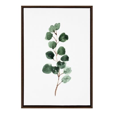 Sylvie Eucalyptus 3b Framed Canvas by kateandlaurel - product image 2 for Resin Society