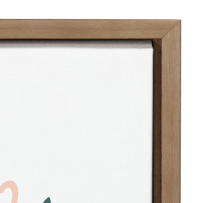 Sylvie Being Kind is Kinda Magical v2 Framed Canvas by Yellow Heart Art by kateandlaurel - product image 3 for Resin Society