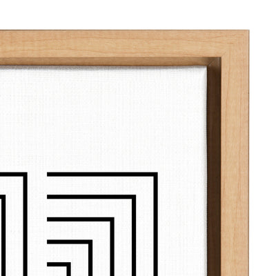Sylvie Corners Framed Canvas by kateandlaurel - product image 3 for Resin Society