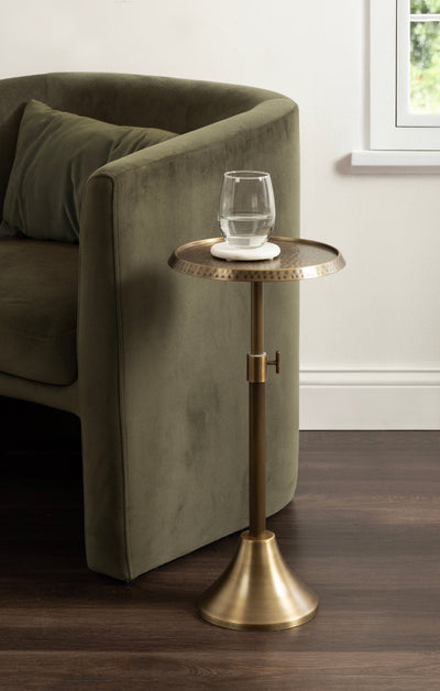 Sanzo Adjustable Metal Drink Table