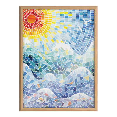 Blake It’s a Beautiful Life Framed Printed Glass by kateandlaurel - product image 2 for Resin Society