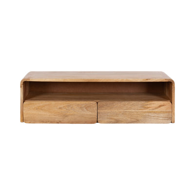 Kato Wood Floating Console Table