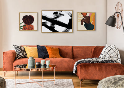 Sylvie Gesture I BW Framed Canvas by kateandlaurel - product image 11 for Resin Society