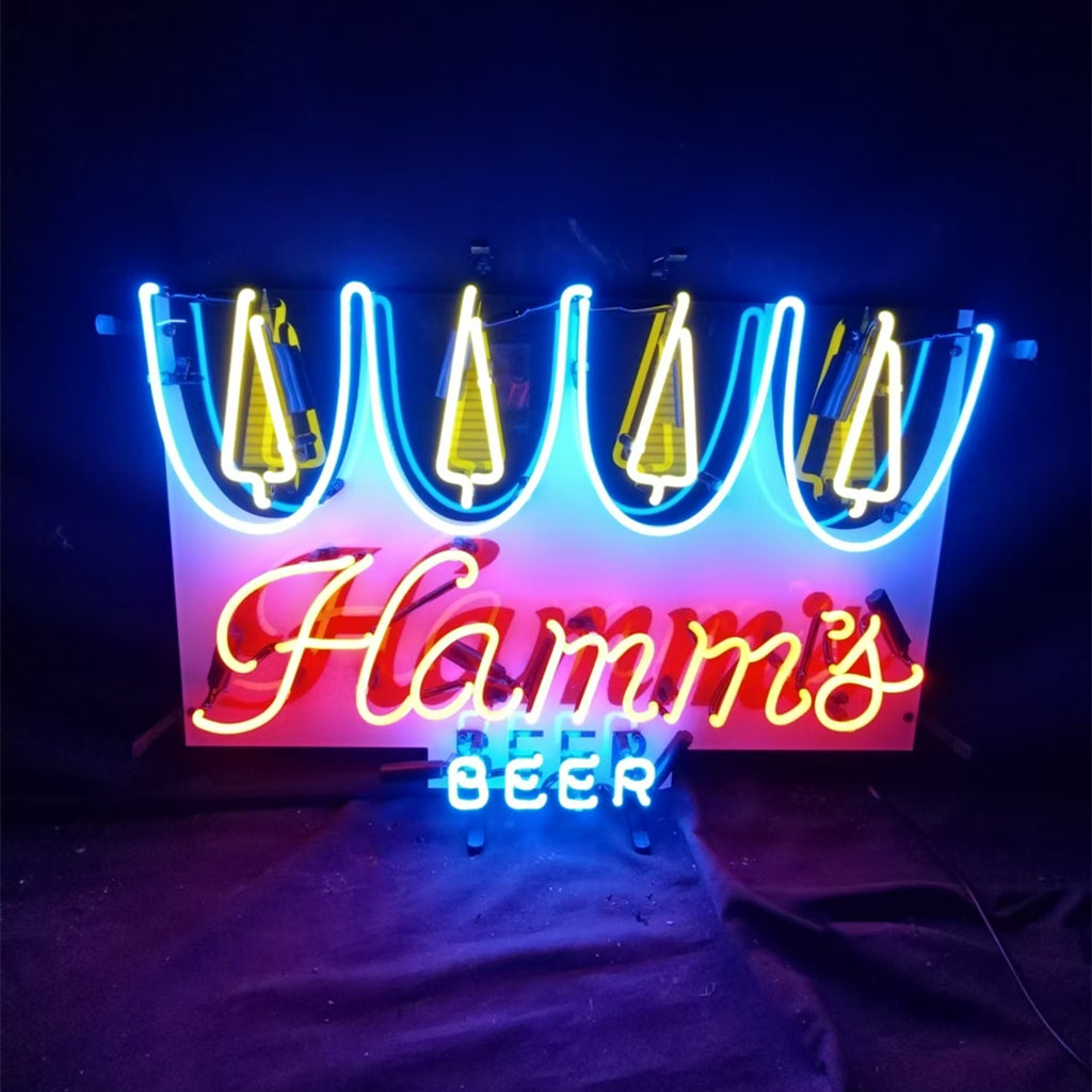 Hamm's Beer Logo Neon Signs by Neon Signs Land - main product image for Resin Society