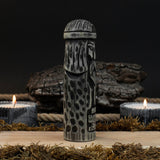 Hand-carved wooden Thor figurine 14 cm tall, Scandinavian god statue