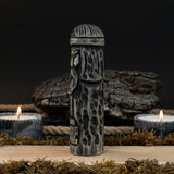 Hand-carved wooden Thor figurine 14 cm tall, Scandinavian god statue