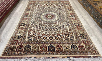 Handmade Afghani Gumbad Dome Area Rug 7x10 ft by Rugistan - main product image for Resin Society