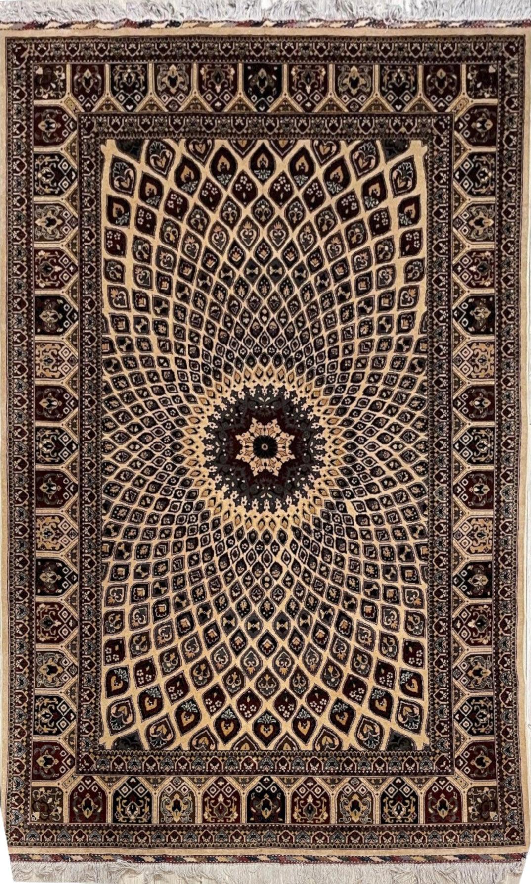 Handmade Afghani Gumbad Dome Area Rug 7x10 ft by Rugistan - product image 2 for Resin Society