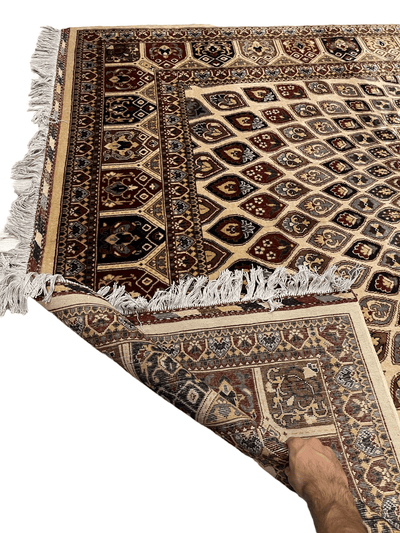 Handmade Afghani Gumbad Dome Area Rug 7x10 ft by Rugistan - product image 3 for Resin Society