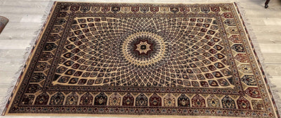 Handmade Afghani Gumbad Dome Area Rug 7x10 ft by Rugistan - product image 4 for Resin Society