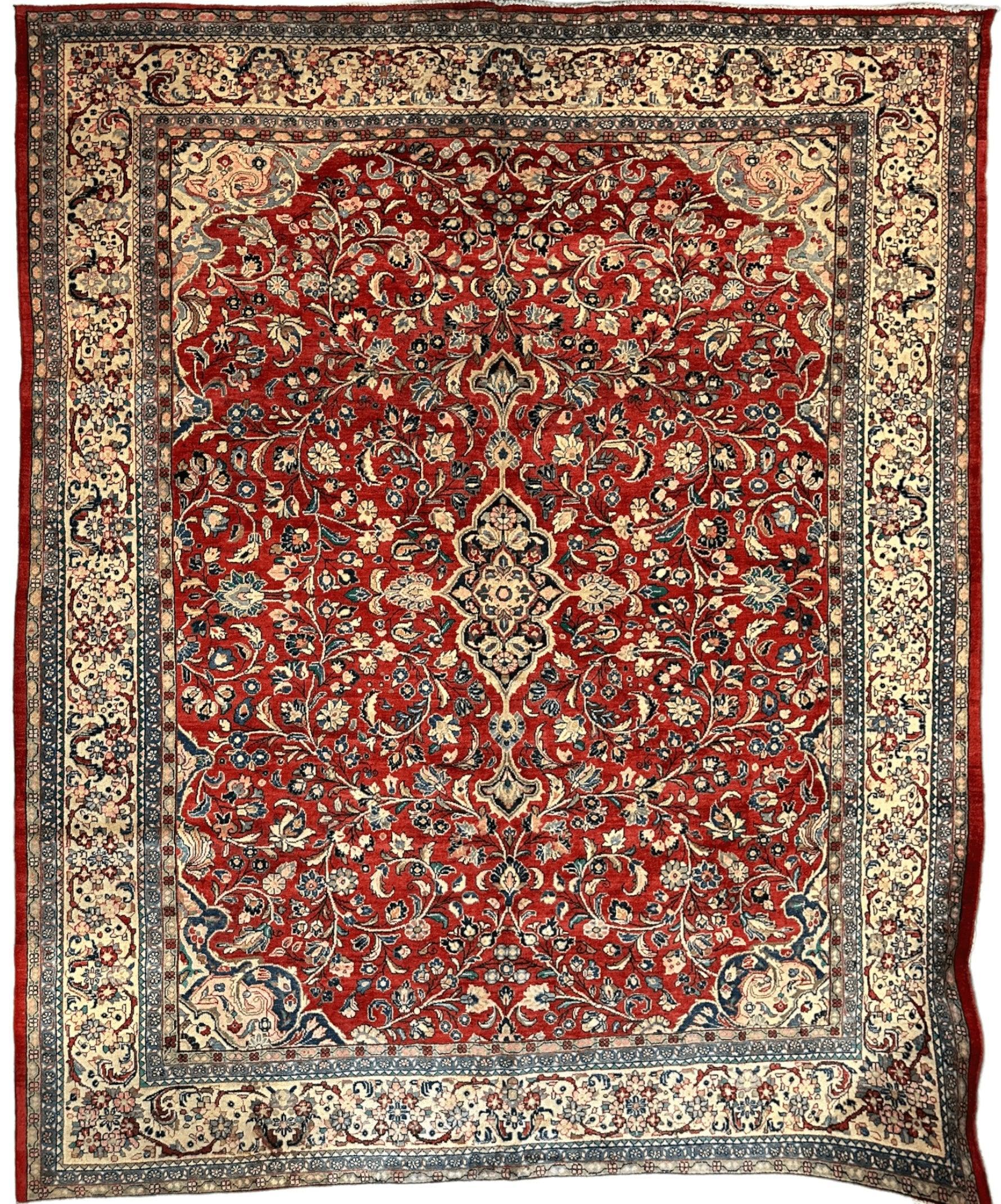 Handmade One-of-a-Kind Persian Mahal Rug - 10’ x 12’10” by Rugistan - main product image for Resin Society