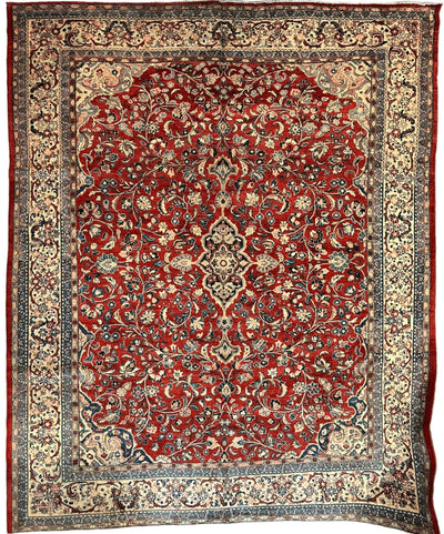 Handmade One-of-a-Kind Persian Mahal Rug - 10’ x 12’10” by Rugistan - main product image for Resin Society
