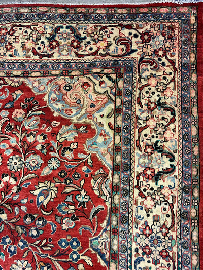 Handmade One-of-a-Kind Persian Mahal Rug - 10’ x 12’10” by Rugistan - product image 16 for Resin Society