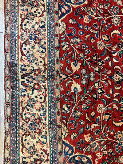 Handmade One-of-a-Kind Persian Mahal Rug - 10’ x 12’10” by Rugistan - product image 4 for Resin Society